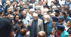 সিলেটে শাহজালালের মাজার জিয়ারত করলেন মির্জা ফখরুল