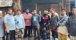 নৈশপ্রহরীকে জিম্মি করে গ্যারেজে ডাকাতি