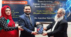 ট্রান্সফরমিং ক্যানসার ডায়াগনোসিস বইয়ের মোড়ক উম্মোচন