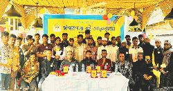 ঈশ্বরগঞ্জে বই আন্দোলনের ৪র্থ প্রতিষ্ঠাবার্ষিকী ও মানবিক সম্মাননা প্রদান