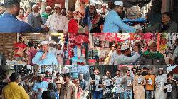 ধানের শীষের বিজয়ের লক্ষ্যে গুরুদাসপুর পৌর শহরে চাঁচকৈড় বাজার  বিএনপির প্রচার-প্রচারণা