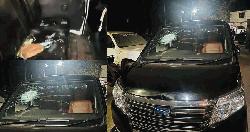 চন্দনাইশে বিএনপি প্রার্থীর গাড়িবহরে হামলা, ৬ মাইক্রোবাস ভাঙচুর