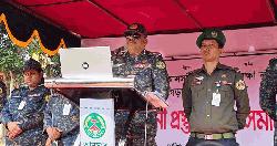 নির্বাচনী প্রস্তুতি নিয়ে খাগড়াছড়িতে আনসার-ভিডিপির মতবিনিময়