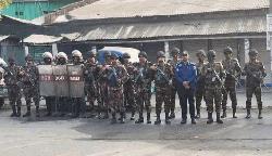 ত্রয়োদশ জাতীয় নির্বাচন সামনে রেখে বাগাতিপাড়ায় যৌথ বাহিনীর টহল, ফিটনেসবিহীন মোটরসাইকেলে মামলা