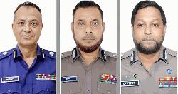 র‍্যাবের ডিজি হলেন হাবীব, এসবিপ্রধান নুরুল আমিন, সিআইডিপ্রধান মোসলেহ