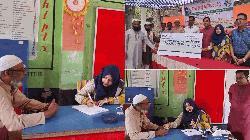 মানবিকতার অনন্য দৃষ্টান্ত: স্বাস্থ্যসেবা ক্যাম্প শেষে মাদ্রাসায় অর্থ সহায়তা চিকিৎসক পরিবারের