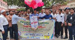 ফরিদপুরে শিশুদের হাম-রুবেলা প্রতিরোধে জাতীয় টিকাদান ক্যাম্পেইনের উদ্বোধন