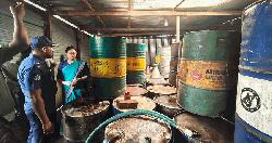 সিরাজগঞ্জে ১৭৪৪ লিটার ডিজেল জব্দ; ব্যবসায়ীর কারাদণ্ড