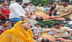 গুরুদাসপুরে বিদ্যুৎস্পৃষ্টে কৃষকের মৃত্যু, স্ত্রী হাসপাতালে চিকিৎসাধীন