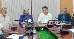 শ্রীমঙ্গলে আইনশৃঙ্খলার উন্নয়নে বিশেষ সভা অনুষ্ঠিত