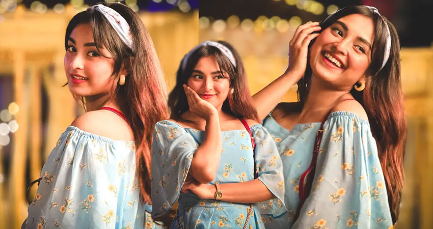 ফ্লোরাল লুকে নেটিজেনদের প্রশংসায় তটিনী