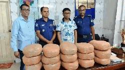 মঠবাড়িয়ায় তালাবদ্ধ ঘরে ১৫ লাখ টাকার গাঁজা উদ্ধার