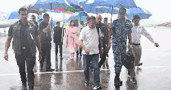 সিলেটে পৌঁছেছেন প্রধানমন্ত্রী তারেক রহমান