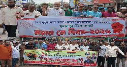 যথাযোগ্য মর্যাদায় ফুলবাড়িতে বিভিন্ন কর্মসূচির মধ্য দিয়ে পালিত হয়েছে মহান মে দিবস