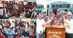 সীমান্তে কড়া নজর, ভেতরে আধুনিক শিক্ষা; লালমনিরহাটে বিজিবির ব্যতিক্রমধর্মী উদ্যোগ