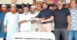 ‎পাঁচবিবি বাজার পৌর সুপার মার্কেটের নামাজ ঘরে এসি দিলেন মেয়র প্রার্থী শামীম