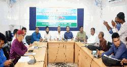 খুলনায় বর্তমান সরকারের নির্বাচনি ইশতেহার বাস্তবায়নে প্রেসব্রিফিং অনুষ্ঠিত