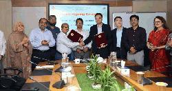 যমুনা সেতুর ডেক ও পরিত্যক্ত রেল লেন সংস্কারে চুক্তি সই