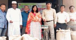 ‎পাঁচবিবি খাদ্যগুদামে কৃষকের ধান-চাল ক্রয়ের উদ্বোধন
