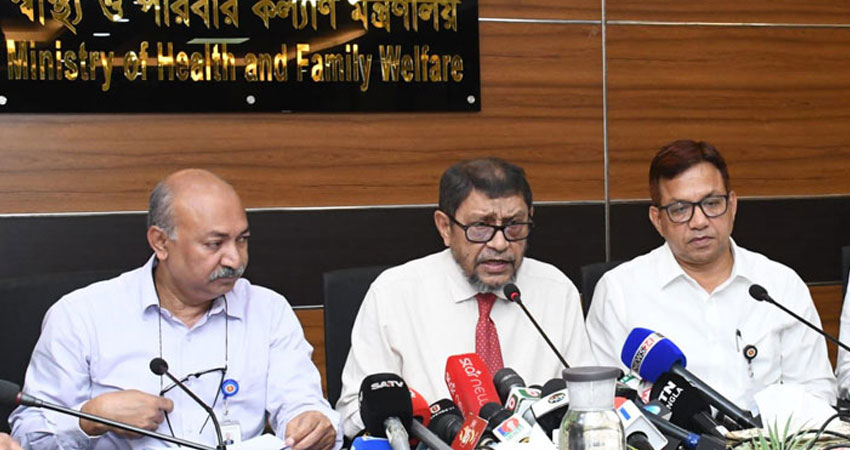 আদ্-দ্বীনের অবহেলায় ৬ নবজাতকের মৃত্যু : স্বাস্থ্যমন্ত্রী