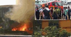 গাজীপুরে পোশাক কারখানায় অগ্নিকাণ্ড