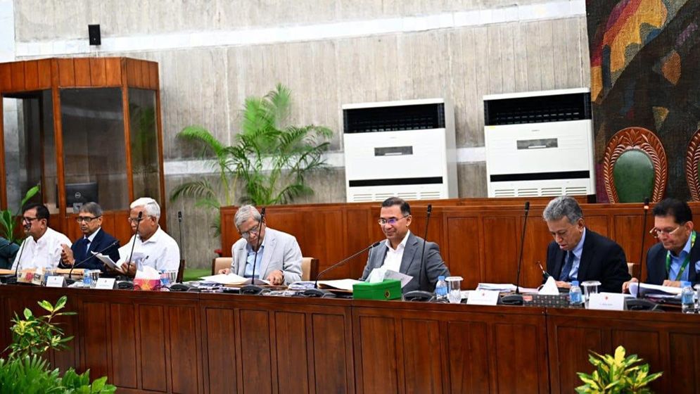 প্রধানমন্ত্রীর সভাপতিত্বে মন্ত্রিসভার বৈঠক অনুষ্ঠিত