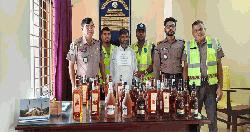 পূর্বধলায় ৩৬ বোতল ভারতীয় মদসহ আটক ১