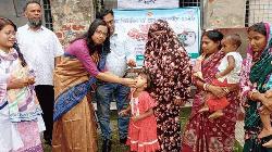 পাঁচবিবিতে জাতীয় ভিটামিন ‘এ’ প্লাস ক্যাম্পেইন উদ্বোধন 