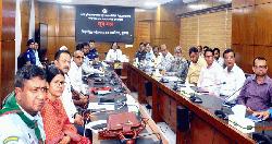 খুলনায় বন্যা পরিস্থিতি বিষয়ে বিভাগীয় কমিশনারগণের সাথে প্রধানমন্ত্রীর ভিডিও কনফারেন্স