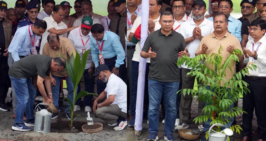 গৌরনদীতে আড়াই হাজার বৃক্ষরোপণ কর্মসূচির উদ্বোধন করলেন প্রধানমন্ত্রী