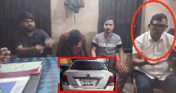 চোরাই গাড়িসহ তিনজন আটক, মূলহোতাকে ছেড়ে দিতে তৎপরতার অভিযোগ