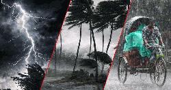 সকালের মধ্যেই দেশের ১০ জেলায় ঝড়ের আশঙ্কা