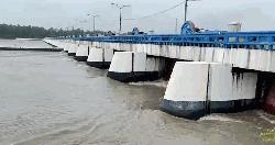 পাহাড়ি ঢল ও বৃষ্টিপাতে বিপৎসীমার কাছাকাছি তিস্তার পানি