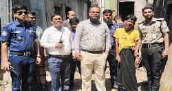 চুনারুঘাটে মাদক সেবনের অপরাধে মাদকসেবীর কারাদণ্ড 