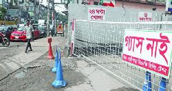 গ্যাস সরবরাহে বড় ঘাটতি, বাড়ছে দুর্ভোগ