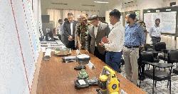 বাংলাদেশ জরিপ অধিদপ্তর পরিদর্শনে প্রতিরক্ষা উপদেষ্টা