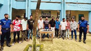 নেত্রকোনায় নিষিদ্ধ ছাত্রলীগ-যুবলীগের ১৯ নেতা-কর্মী আটক