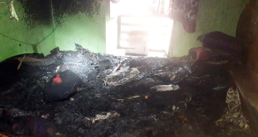 রাণীনগরে প্রবাসীর বাড়ীতে আগুন, ব্যাপক ক্ষয়ক্ষতি