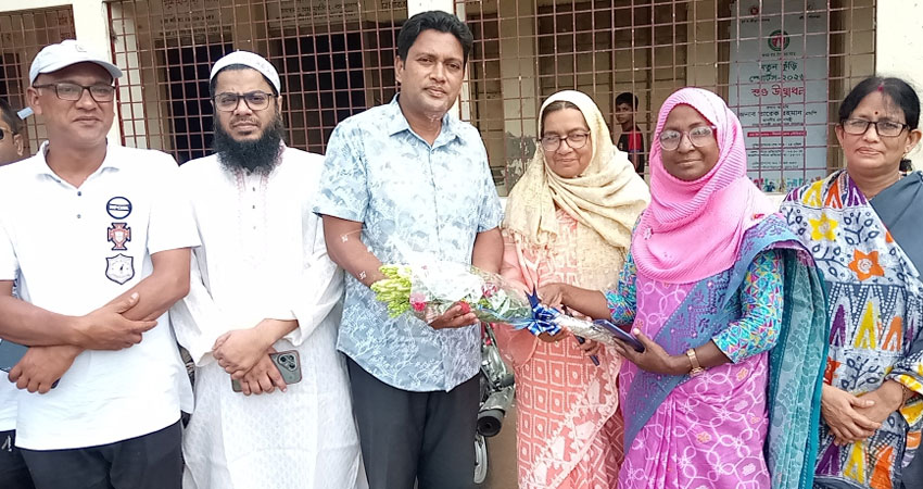 ‎পাঁচবিবিতে সমিরণ নেছা সপ্রাবিতে নতুন ব্যবস্থাপনা কমিটিকে সংবর্ধনা