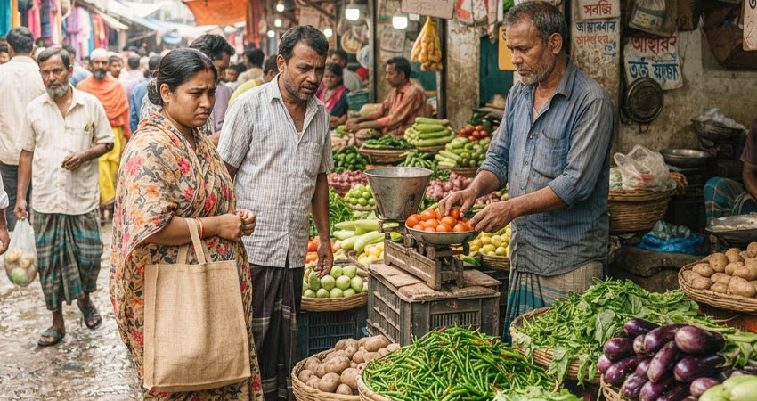 সরবরাহ থাকা সত্ত্বেও কমছে না নিত্যপণ্যের দাম