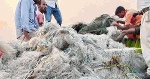 বেলকুচিতে ১ লাখ ৫ হাজার মিটার অবৈধ জাল ধ্বংস