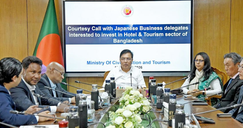 পর্যটন খাতে ১.২ বিলিয়ন ডলার বিনিয়োগে আগ্রহী জাপান